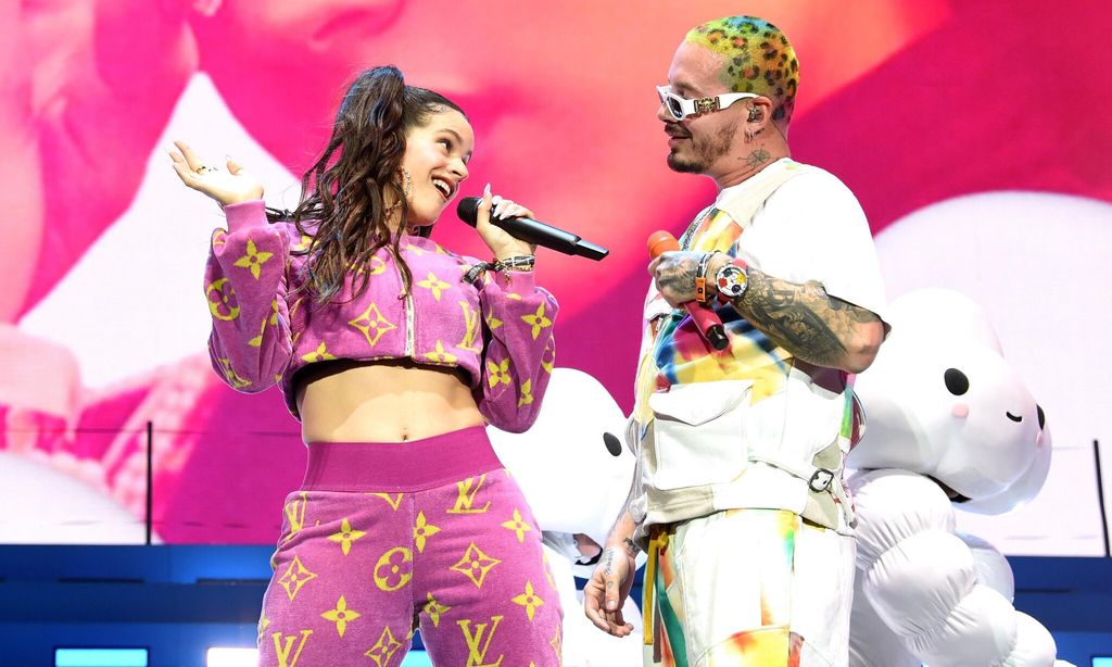 Rosalía y J Balvin