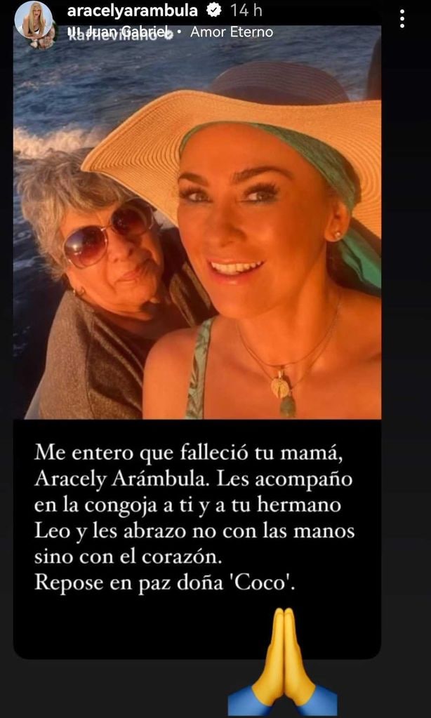 Mamá de Aracely Arámbula