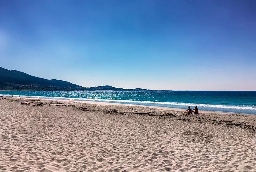 playa carnota coruna galicia