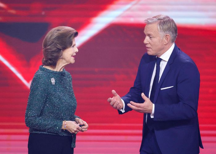 Silvia de Suecia en la gala benéfica 'Un corazón para los niños' en Berlín