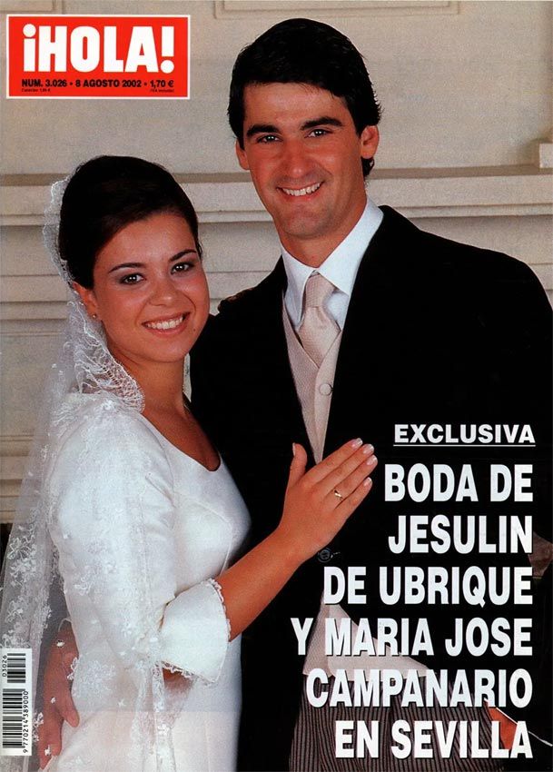 María José Campanario y Jesulín de Ubrique