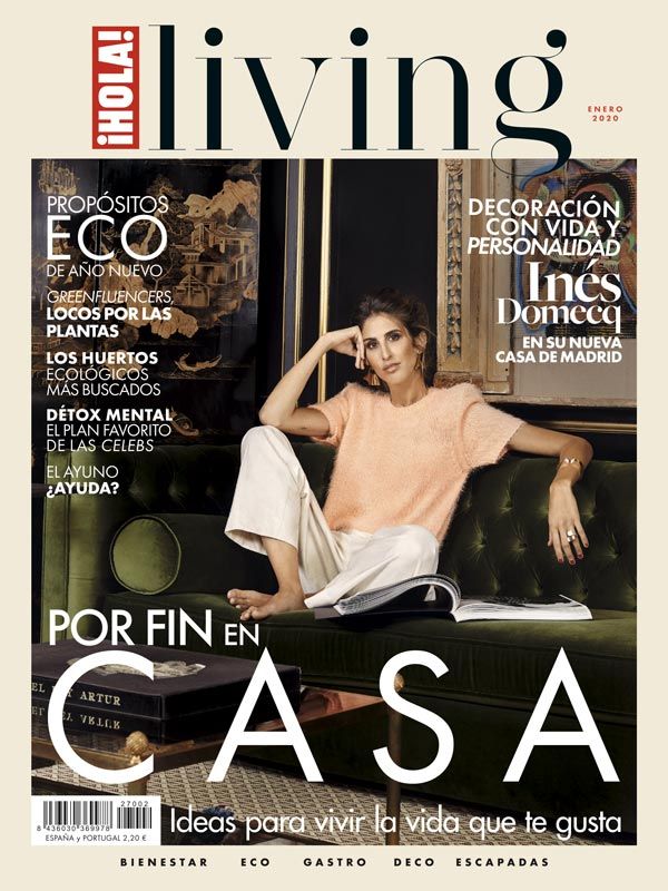 Portada de 'Living', con Inés Domecq