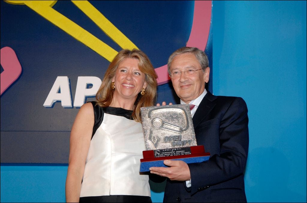 El periodista Fernando Ónega durante los Premios APEI 2008

