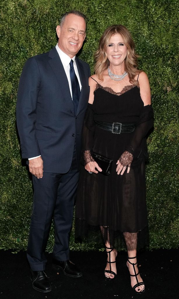 tom hanks y su esposa