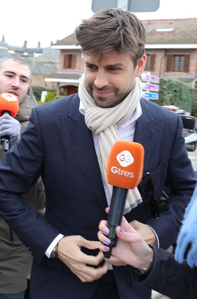 Gerard Piqué llega a los juzgados en medio de una gran expectación