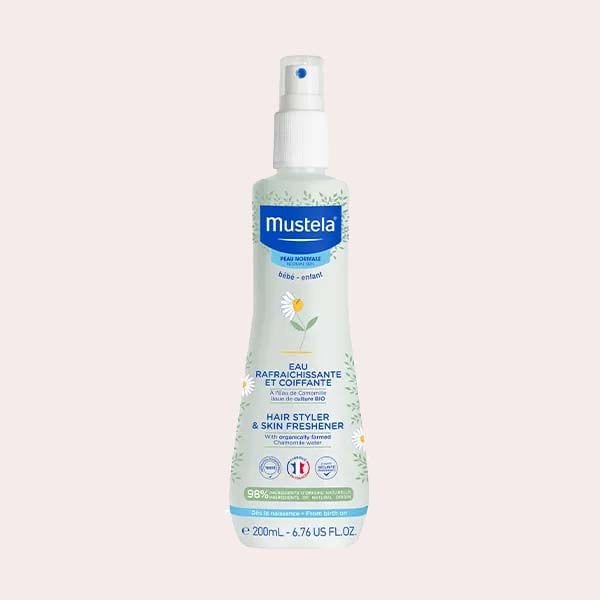 agua peinado mustela