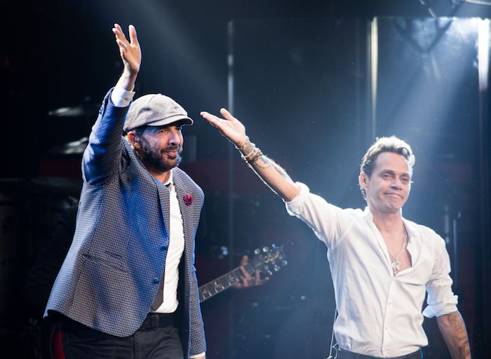 Juan Luis Guerra y Marc Anthony