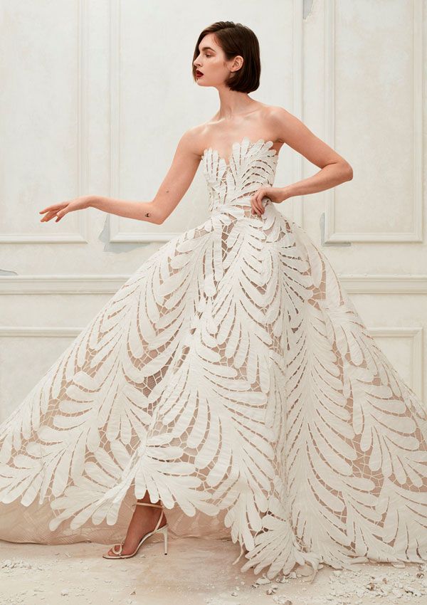 Vestido de novia de Oscar de la Renta