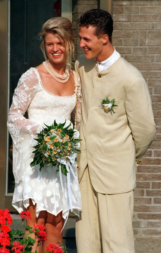 Michael Schumacher y Corinna Betsch