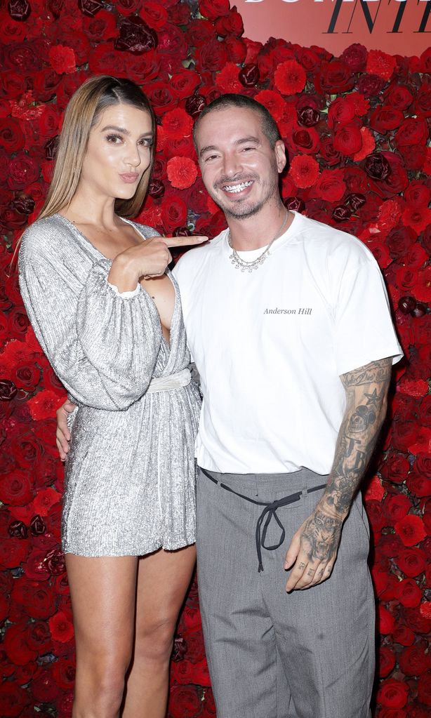 J Balvin y Valentina Ferrer