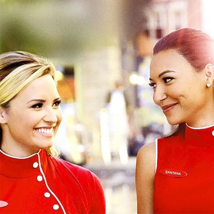 Demi Lovato y Naya Rivera 