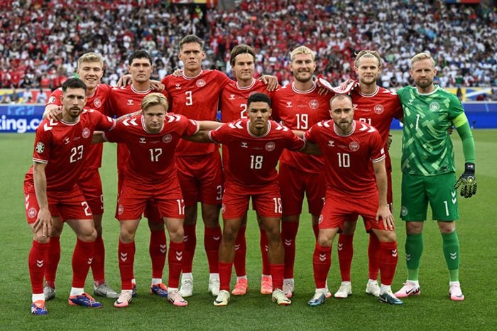 La selección danesa de fútbol