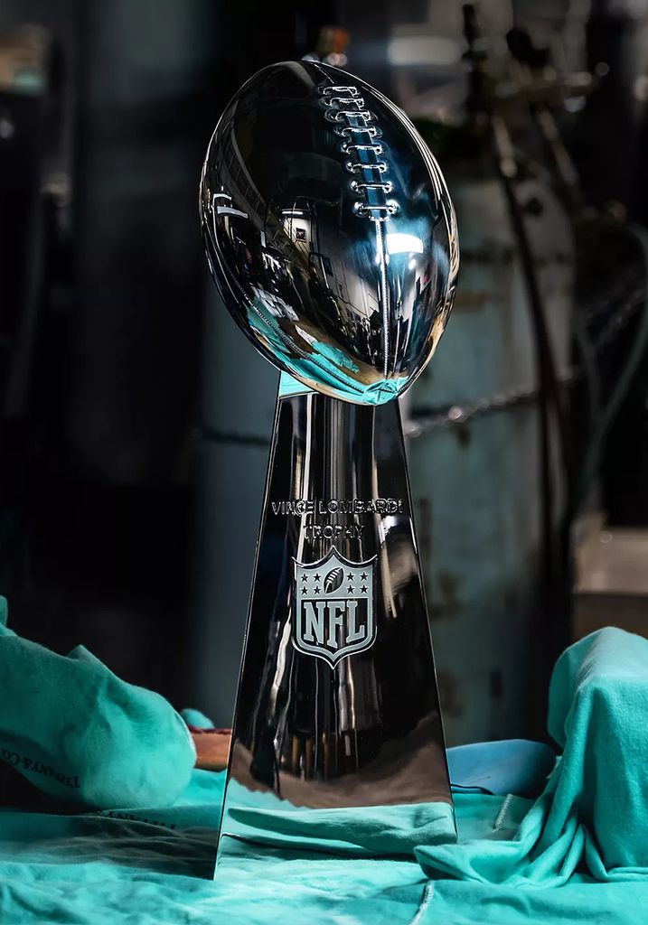 Trofeo super bowl tiffany