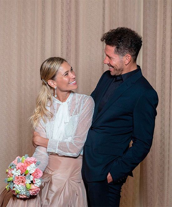 Carla Pereyra y Simeone, una boda para dos... ¿o para tres?