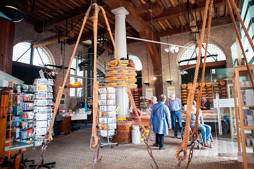 De Goudse Waag, la Casa del Pesaje en Gouda, Holanda