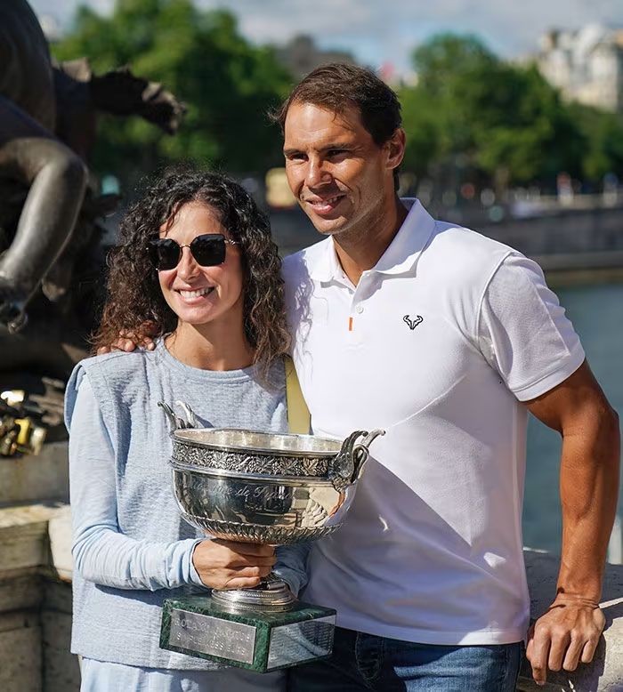 Rafa Nadal y Mery Perelló