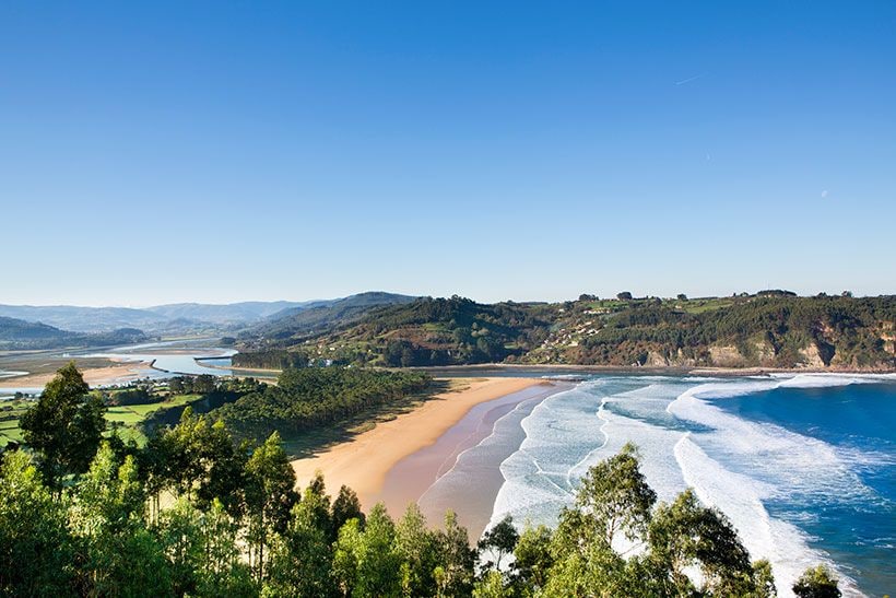 Playa de Rodiles Villaviciosa Asturias