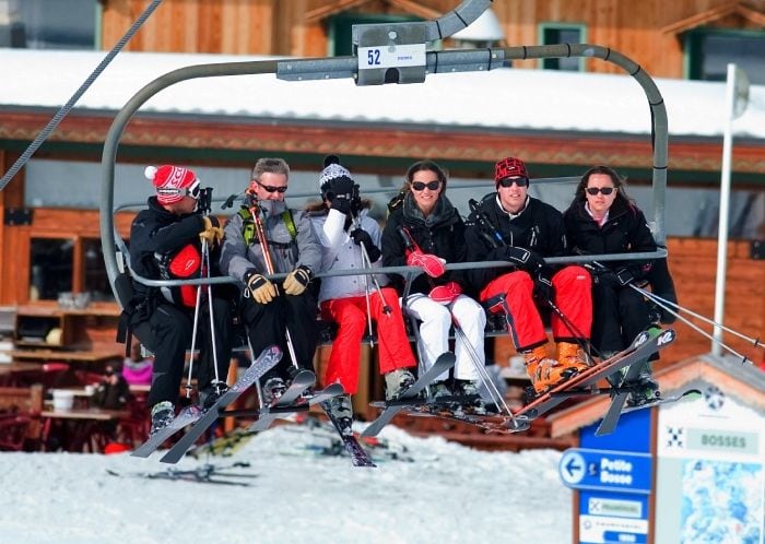 Así es Courchevel, la estación de esquí donde los duques de Cambridge están de vacaciones junto a sus hijos