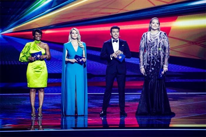 Los presentadores de Eurovisión 2021