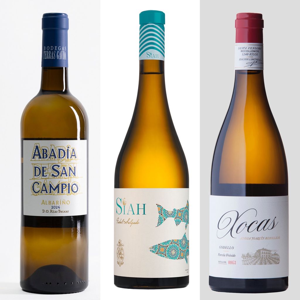 Vinos blancos gallegos: Abadía de San Campio, Siah y Xocas