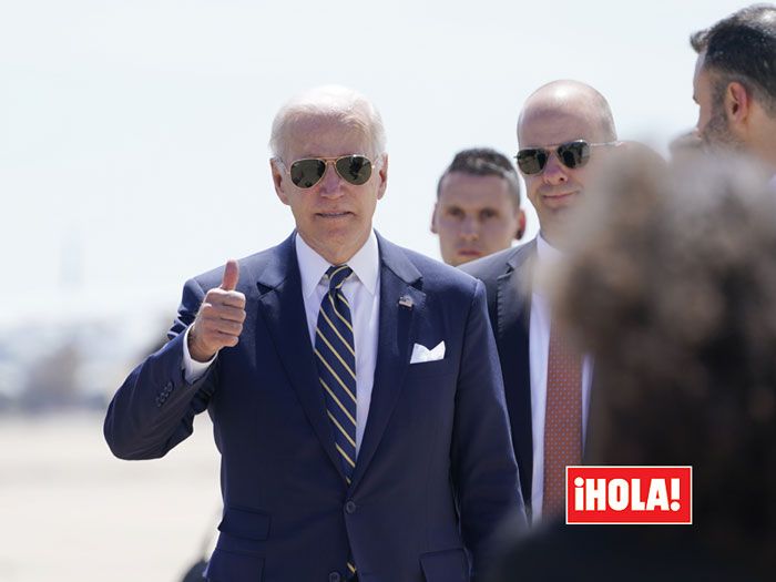 Imagen de Joe Biden en su adiós a Madrid tras la 32º cumbre de la OTAN