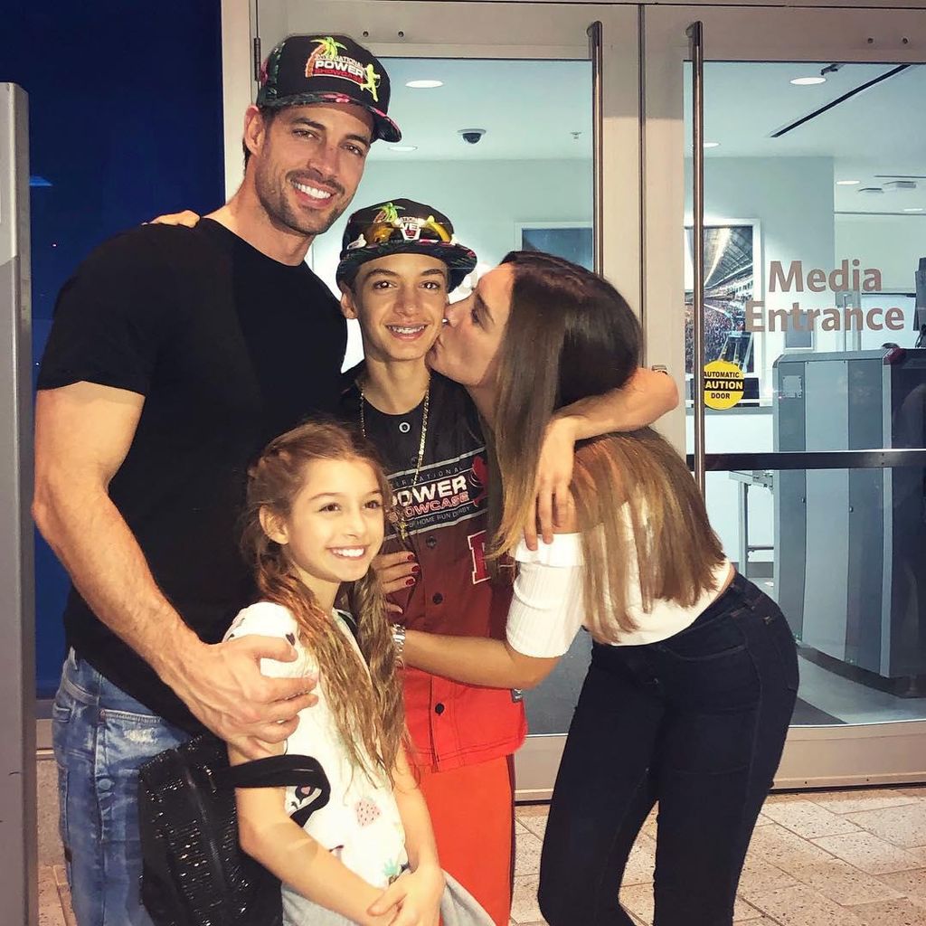 William Levy y su familia