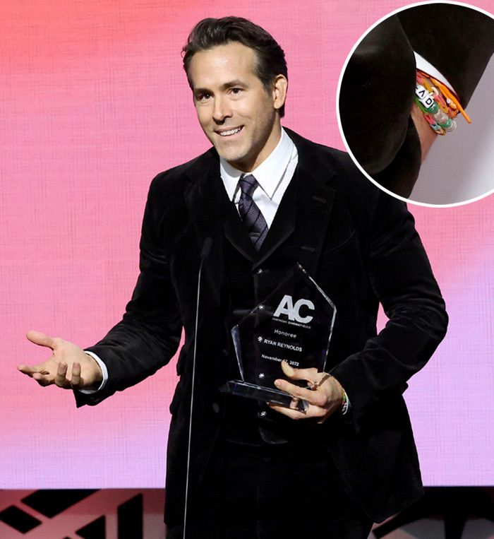 Ryan Reynolds recibe un premio