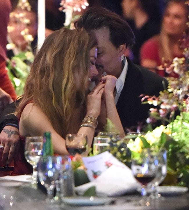 Johnny Depp y Amber Heard