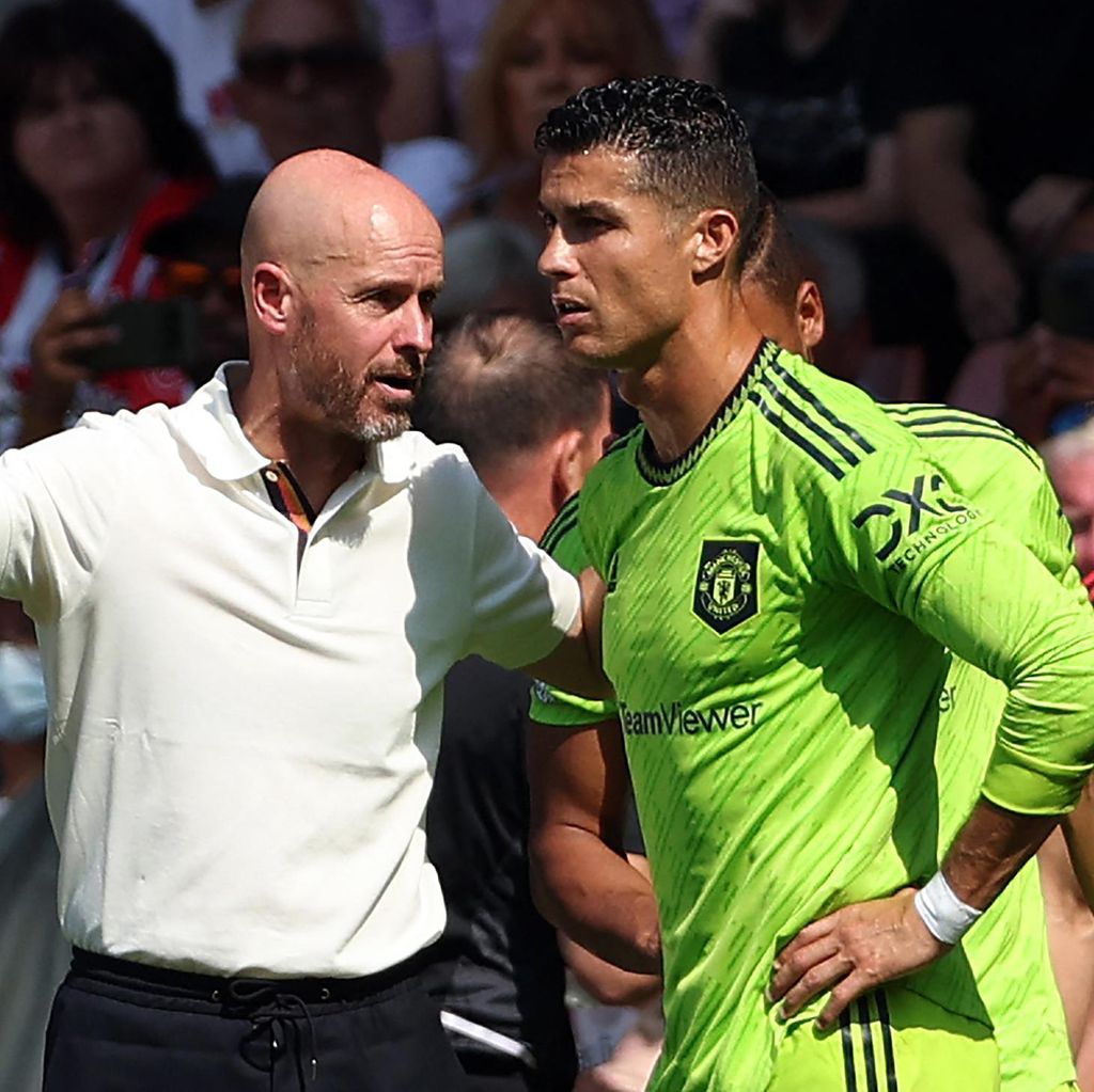 Cristiano Ronaldo y Ten Hag