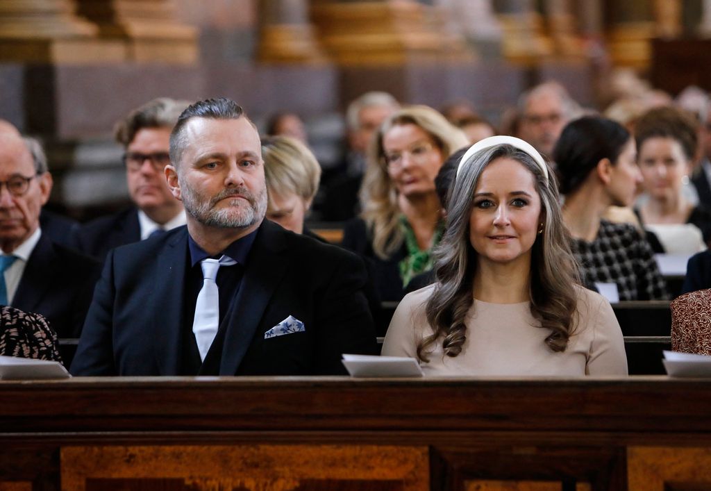 Lina Hellqvist, hermana de la princesa Sofia de Suecia , con su pareja, Mattias Mikström