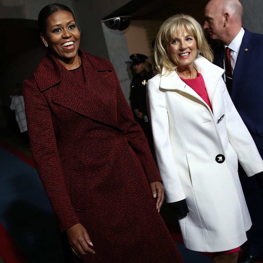 First Lady Jill Biden sent Michelle Obama a care package