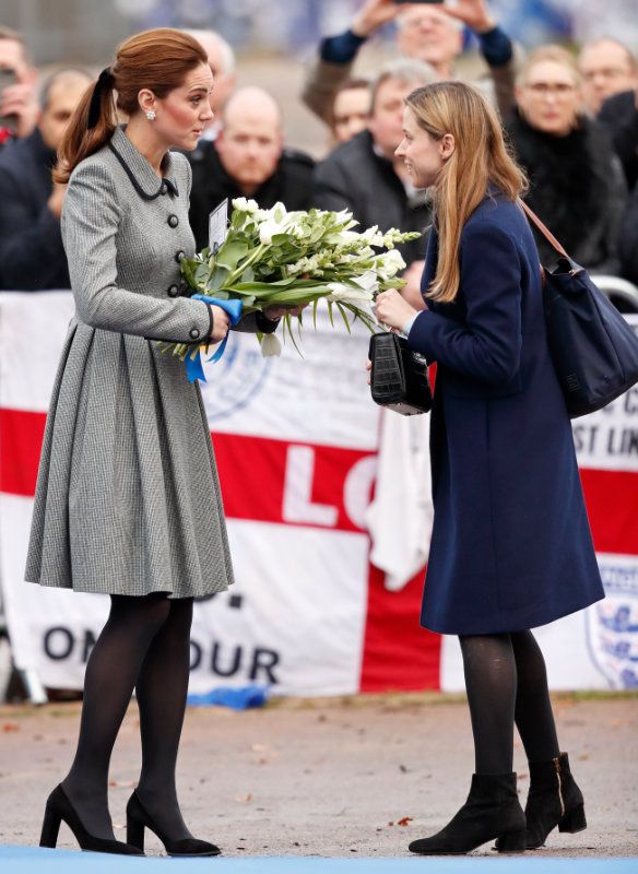 Kate Middleton con Natalie Barrows