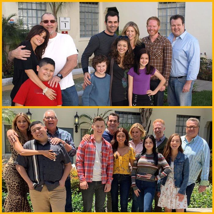 El reparto principal de 'Modern Family'