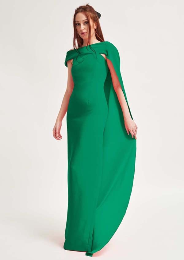 vestido verde bouretshop