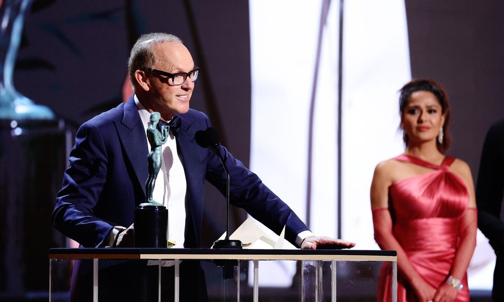 Salma Hayek y Michael Keaton