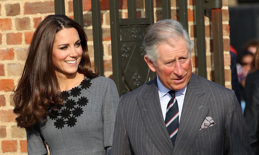 Kate Middleton y el rey Carlos