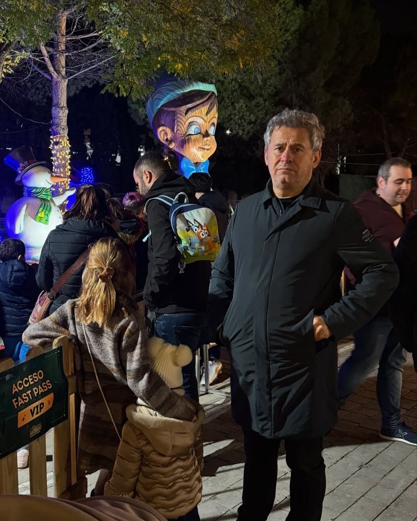 Miki Nadal y sus hijas