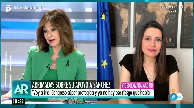 Inés Arrimadas en El programa de Ana Rosa