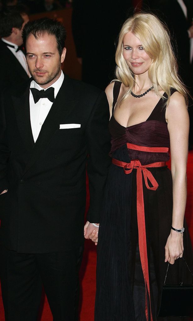 Claudia Schiffer y Matthew Vuaghn