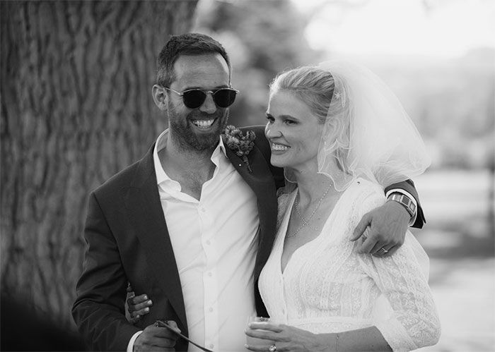 Lara Stone y David Grievson