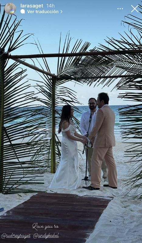 Boda de Aubrey, la hija mayor de Bob Saget