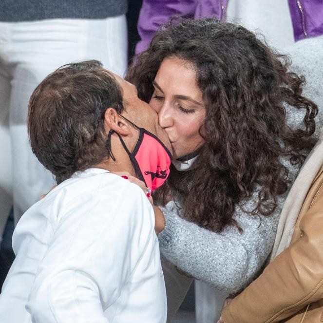 Rafa Nadal y su esposa, Mery Perelló