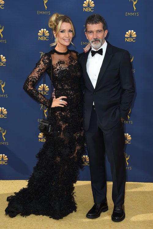 Antonio Banderas y Nicole Kimpel