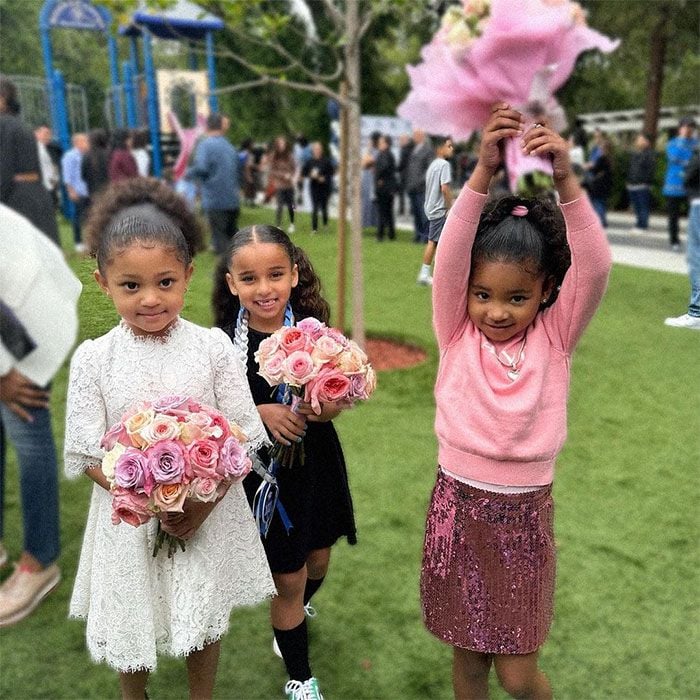 Stormi, True y Dream, las hijas de Kylie Jenner, Khloé Kardashian y Rob Kardashian