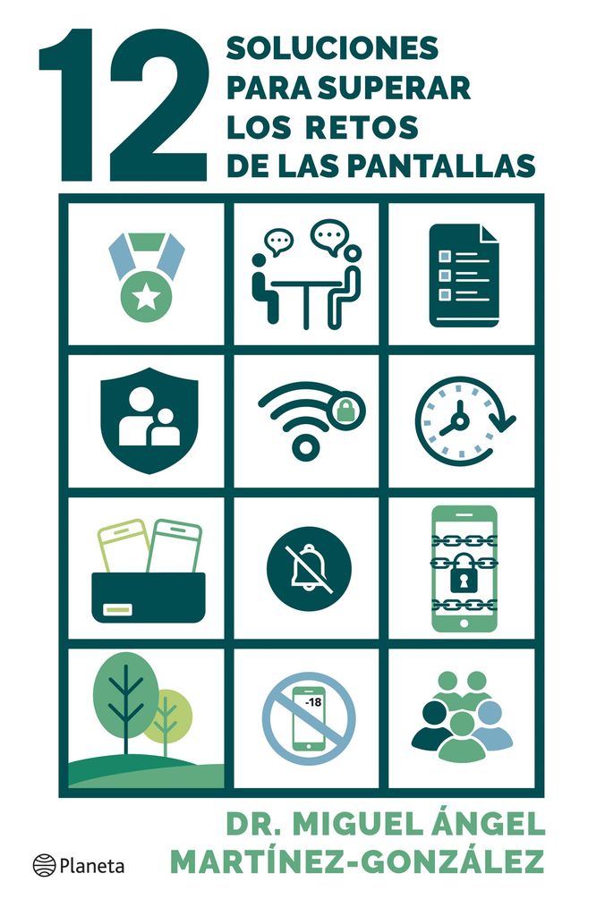 Libro 12 soluciones para superar los retos de las pantallas