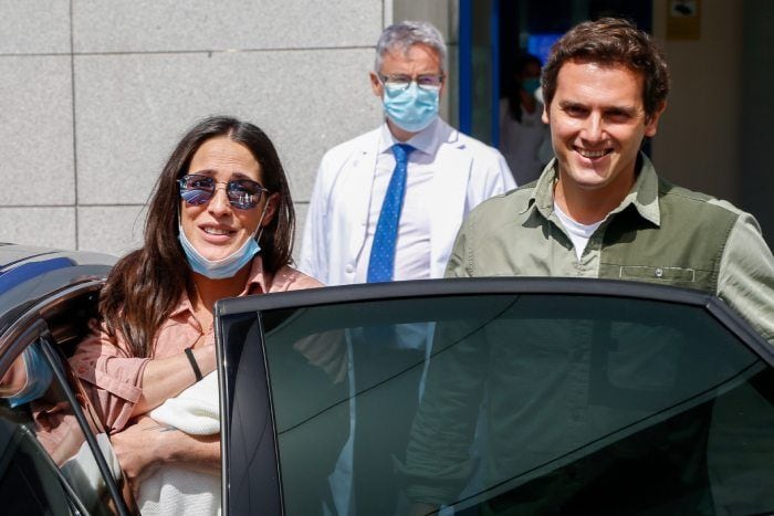 Albert Rivera y Malú con su primera hija