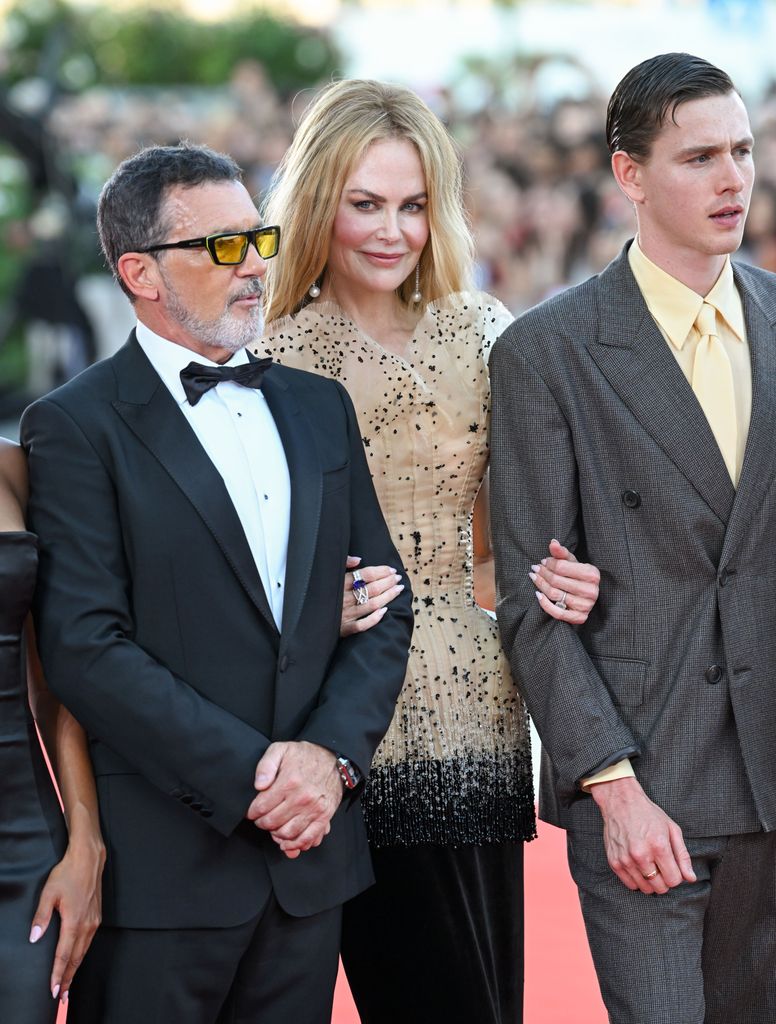  Antonio Banderas, Nicole Kidman y Harris Dickinson