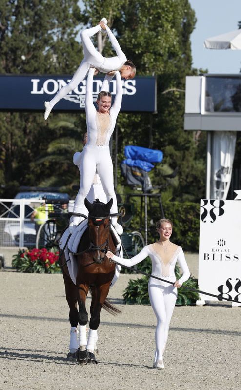 CSIO Barcelona, acrobacias