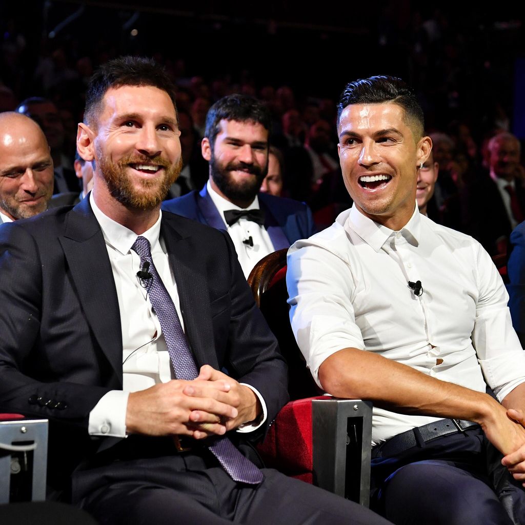 Cristiano Ronaldo y Lionel Messi