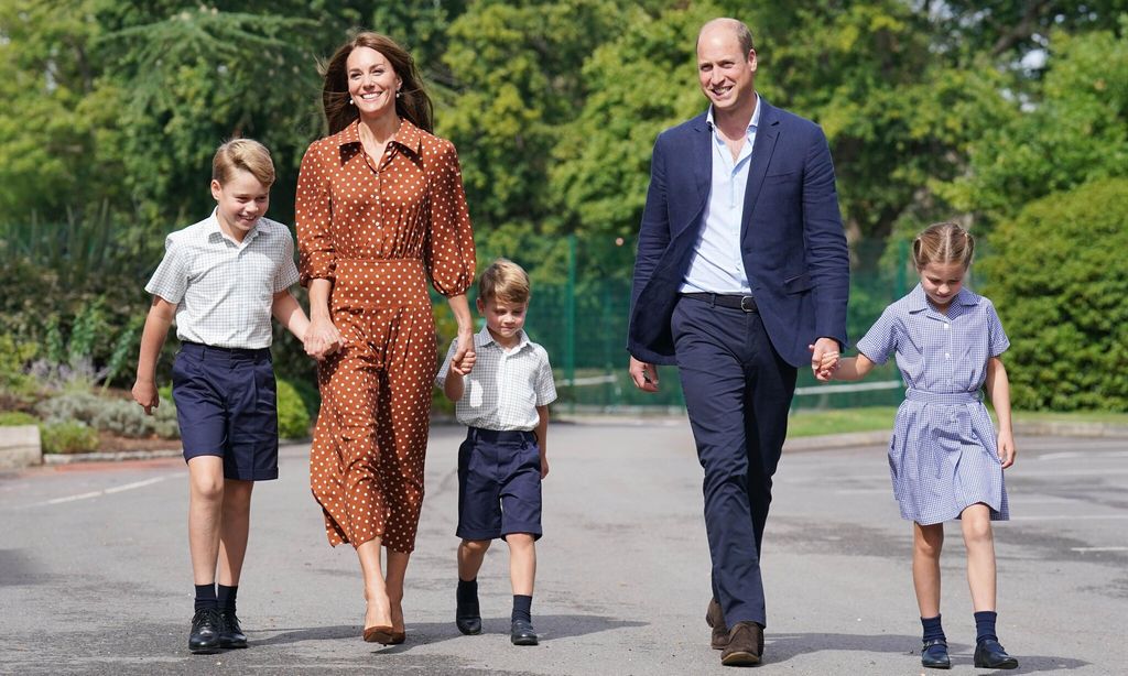 When do Prince George, Princess Charlotte and Prince Louis start school?